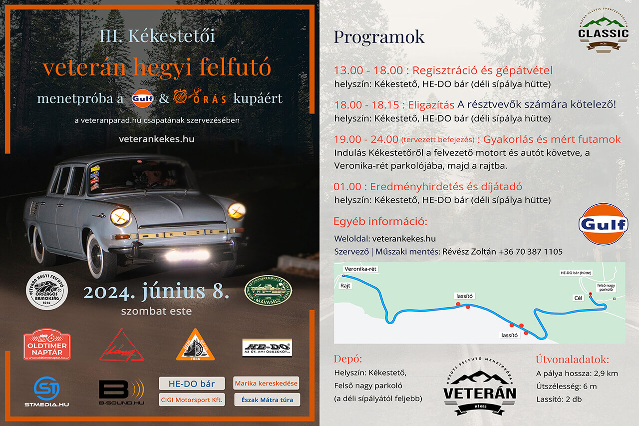 III. Kékestetői veterán menetpróba